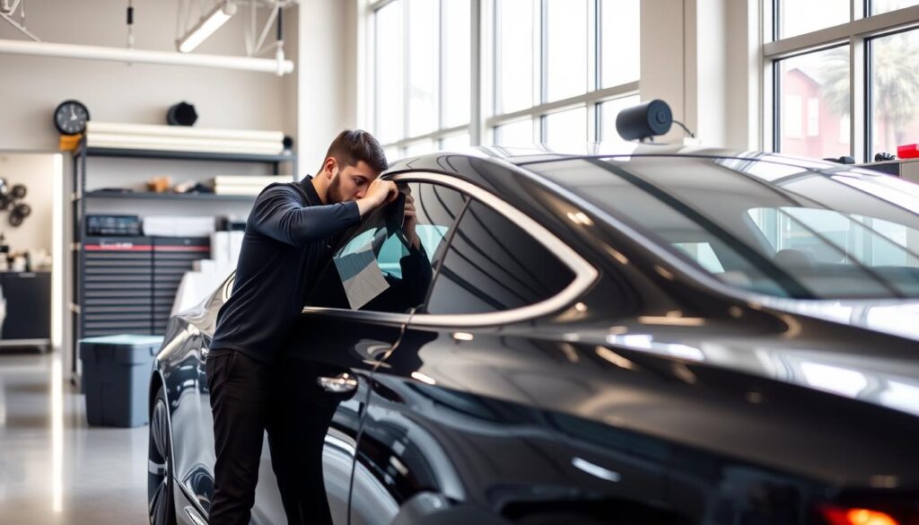 professional auto tinting