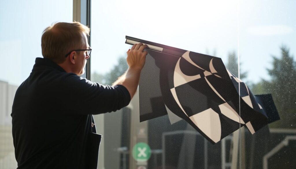 window film installation